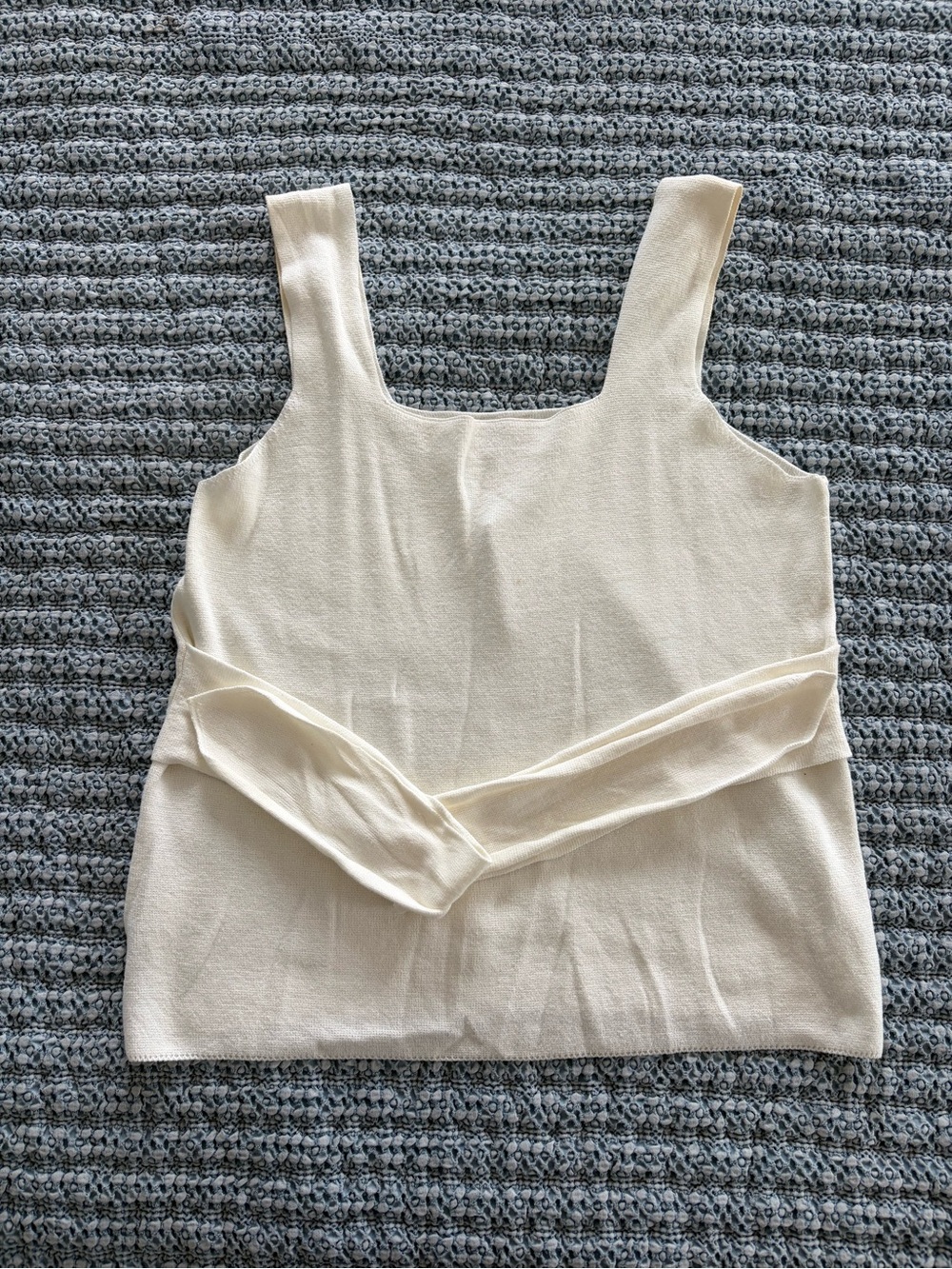 J. Crew Cream Knit Tank Top